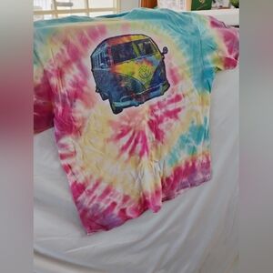 Tie Dye Volkswagen Bus Shirt